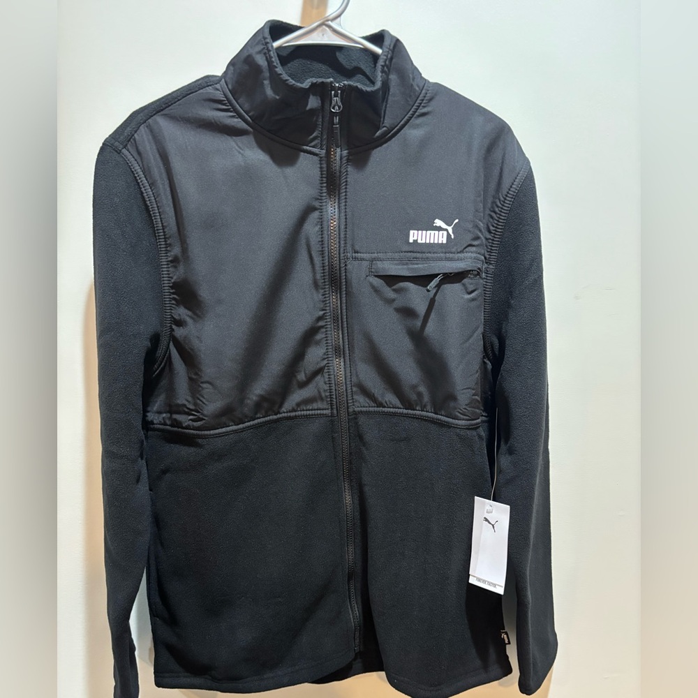 PUMA Men's Performance Black Jacket